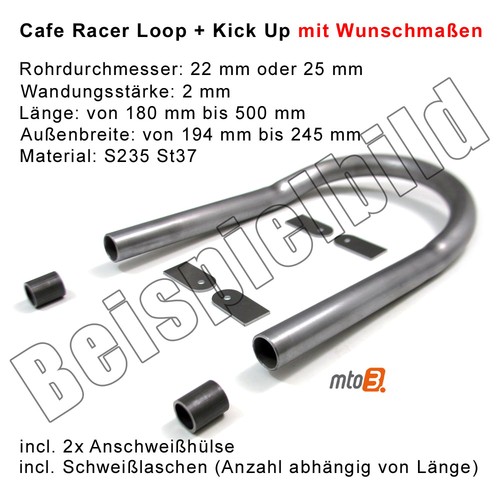 Cafe racer loop mit kick - cafe,