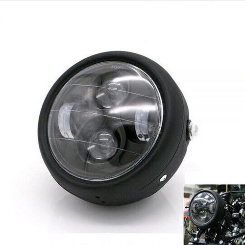Cafe racer style - schwarz, led