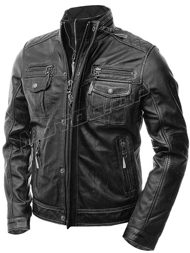 Herren motorrad biker vintage - motorrad,