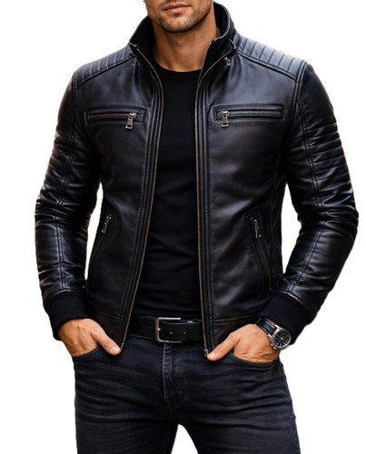 Herren schwarz cafe racer - herren,