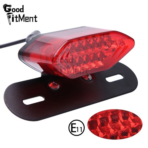 Motorrad rücklicht geprüft - rücklicht, e-geprüft
